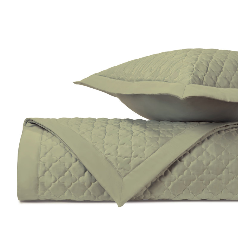 Clover Egyptian Certified Cotton Quilt, Piana, King Quilt