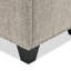 Banc de rangement en lin 48 po-348402880