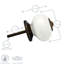 Nicola Spring - Round Ceramic Cabinet Knobs-50929005
