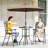 Aalbert 2 - Person Patio Dining Set with Round Table-1601572667