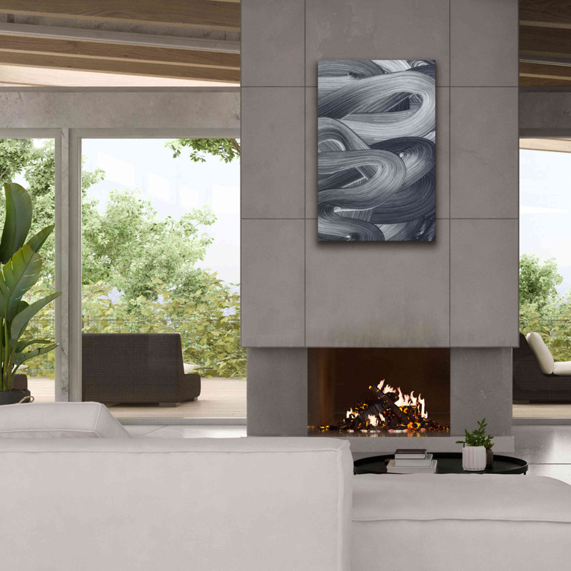 «Brushed 4» par Design Fabrikken sur toile, H 40 po x l 26 po x P 1,5 po