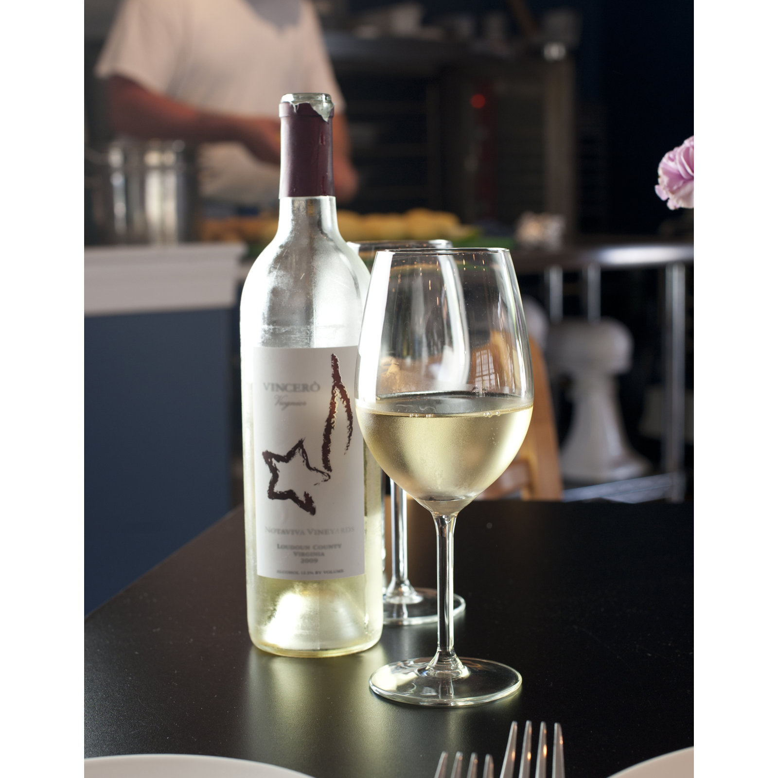 Forte 9 oz. Crystal White Wine Glass