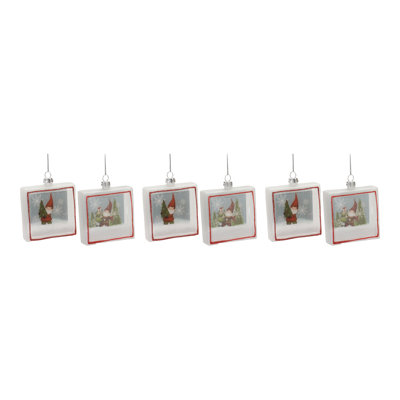 Greth 4'' Glass Angels Holiday Shaped Ornament