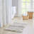 Woven Texture Stripe Bath Rug 22X58"-112002408