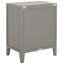 Table de chevet Toroka en gris-696939677