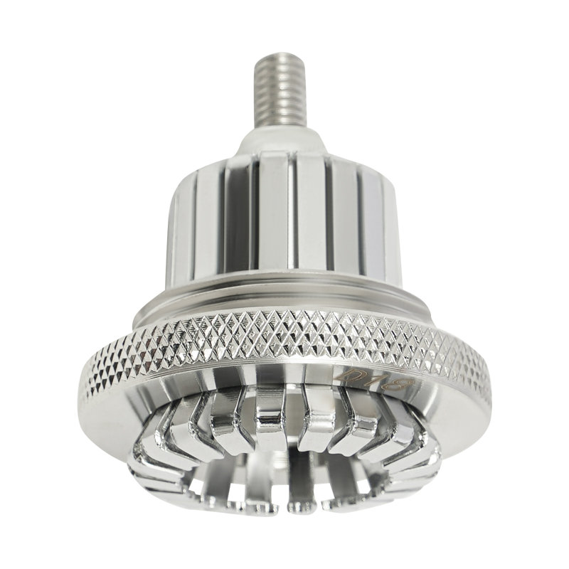 Remplacement de la tête de sertissage de bouteille de parfum, outil de bouchage à baïonnette en aluminium et en plastique de 18 mm pour machine de bouchage de parfum, accessoire de scellage en acier inoxydable