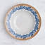 Assiette creuse en porcelaine de qualité supérieure | 9 po | Va au micro-ondes et au lave-vaisselle