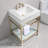 Natsha 24'' Natural Carrara Marble  Bathroom Vanity with Sink-1232766894-1208127020