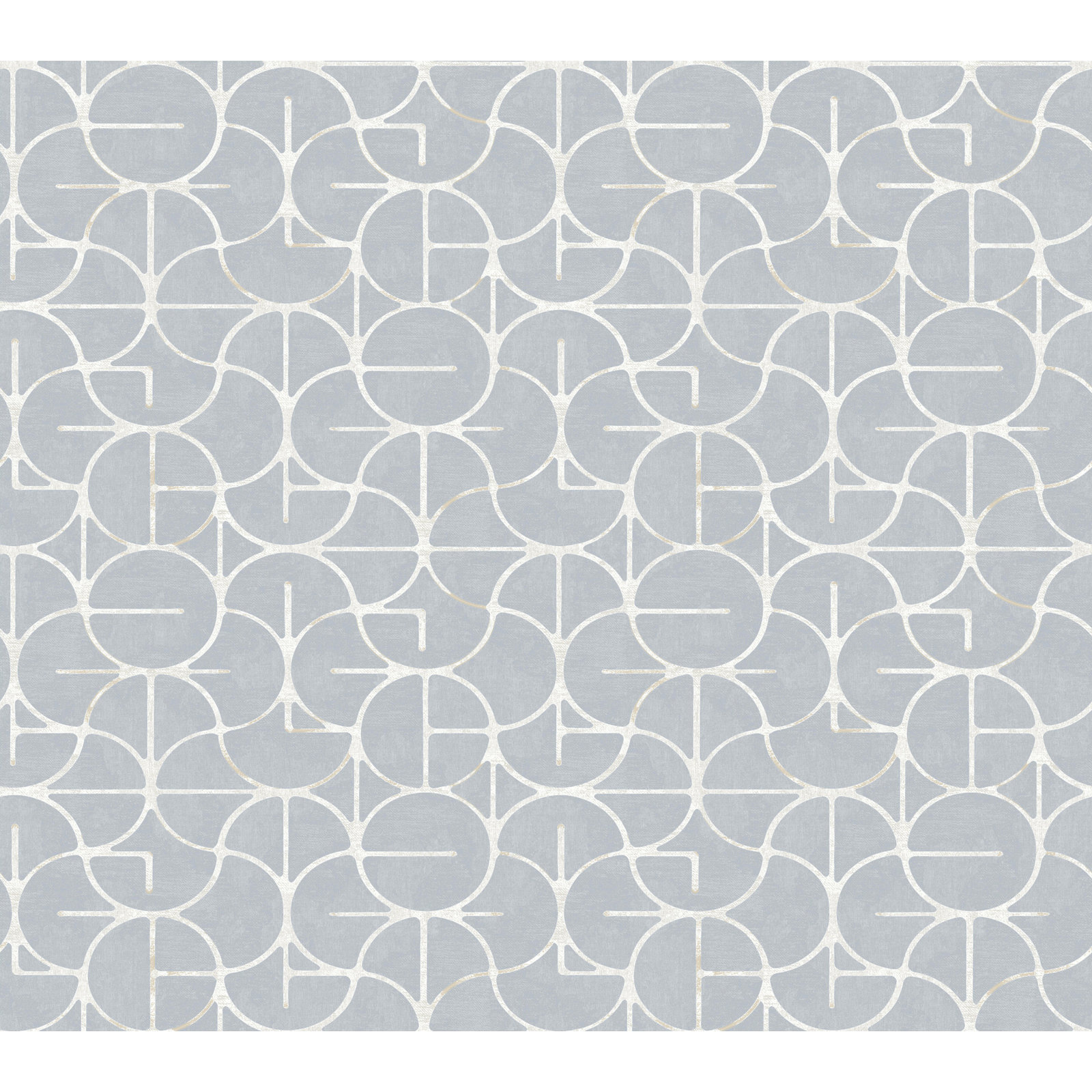 Teddy Wallpaper Double Roll, Chambray