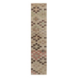 One-of-a-Kind 1'5" X 7'0" Hand Knotted Area Rug