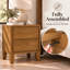 Table de chevet en bois massif Knighten-1658127989