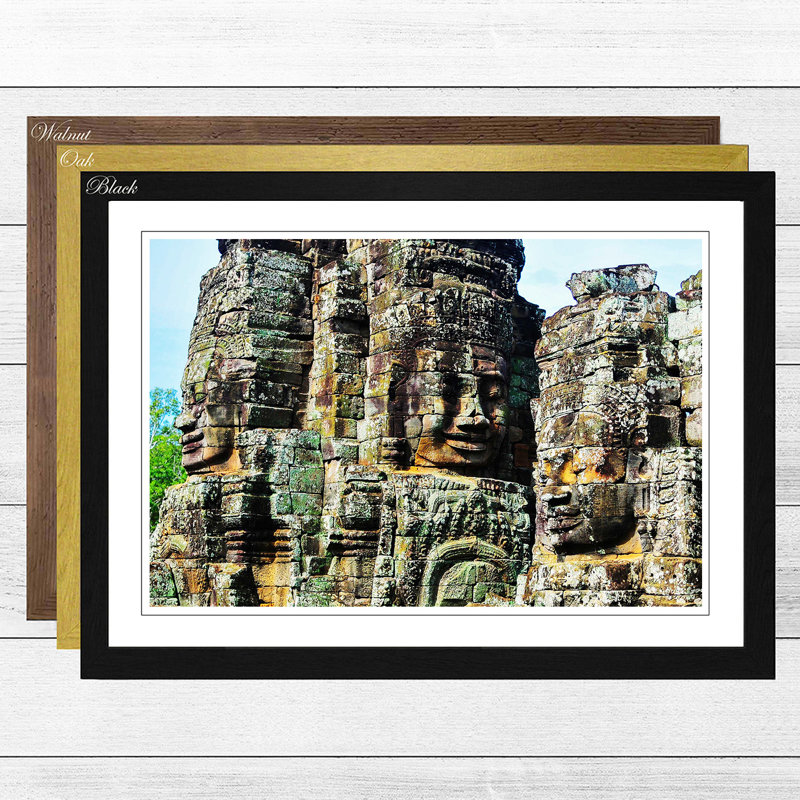 Single Picture Frame Print, Walnut