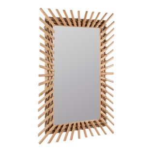 Benjamin Rattan Rectangle Mirror