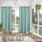 Breanna Semi Sheer Curtain Pair-476499327-476499297
