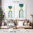 Avery Mid-Century Teal Yellow II-108448950