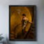 «Black Elegant Vintage Elegant femme smoking Art», impressions encadrées de style rétro-1523240470