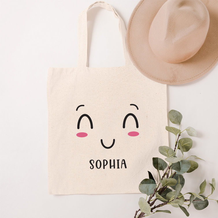 Custom Tote Bag, Name Tote Bag, Canvas Tote Bag, Market Bag