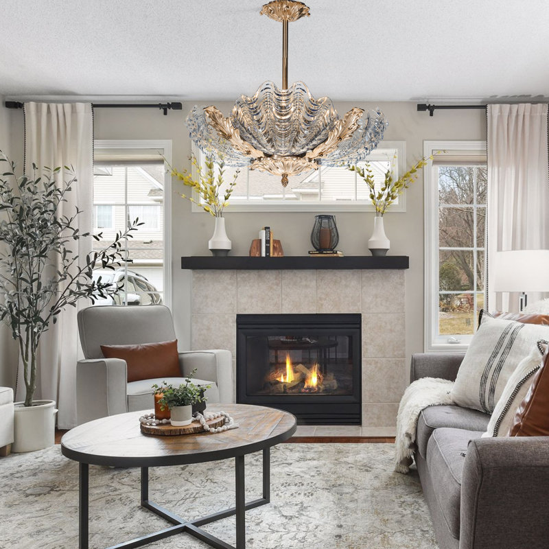 18.8-inch Shell Chandelier