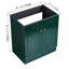 Meuble-lavabo de salle de bain autoportant 30 po et 2 portes d'armoire à fermeture en douceur, sans le lavabo-115300823
