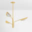 Levin Chandelier in Aged Brass-502170158-502170156