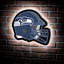 NFL LED Helmet Shaped Lighted Wall Sign-73091937