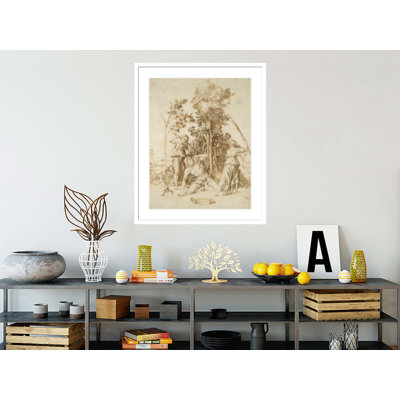 La mort d'Orphée par Albrecht Dürer, impression giclée sur cadre