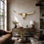 Bull Skull Handmade Resin Wall Decor