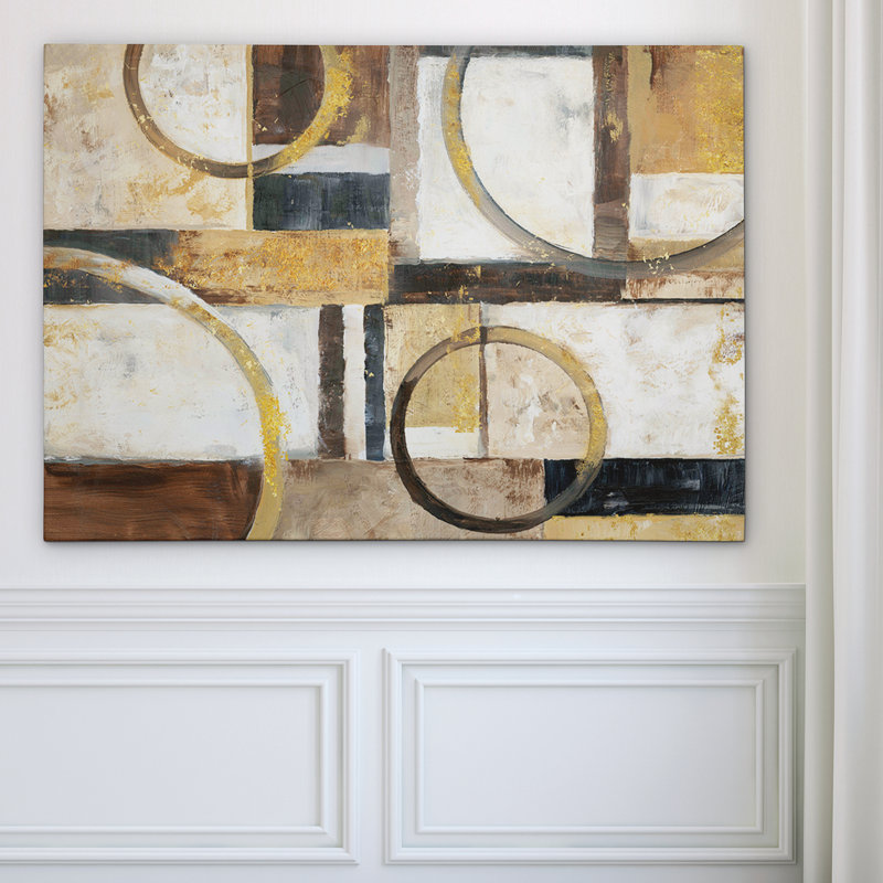Interplay - reproduction sur toile, H 12 po x l 18 po x P 1,5 po