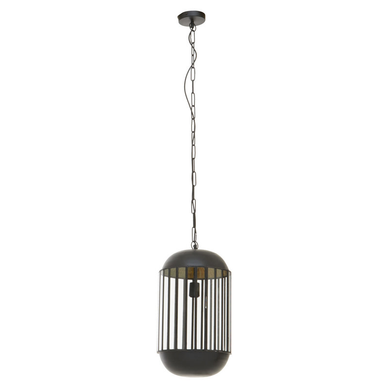 Mcclain 1 - Light Black Lantern Pendant