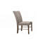 Chaise rembourrée en lin