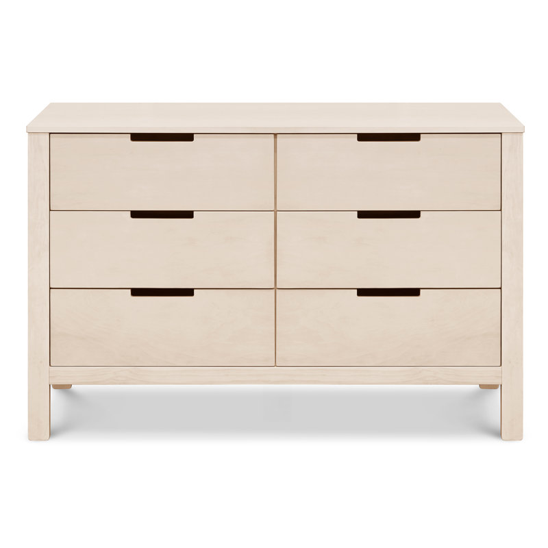 Colby 6-Drawer Double Dresser, Washed Natural