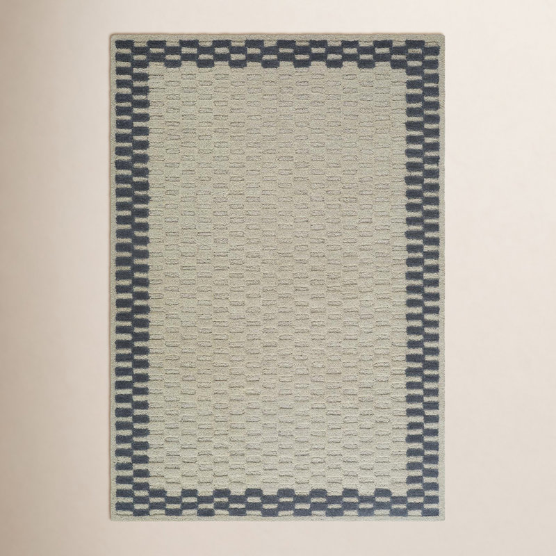 Lafe Horstman Hand Tufted Area Rug, Rectangle 6' x 9'