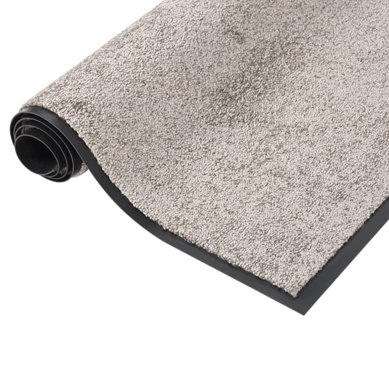 Gracian Doormat, 80cm W x 120cm L, Grey