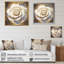 «Exquis White Rose Delicate Glam Illustration», reproduction sur toile-435445400-435445381