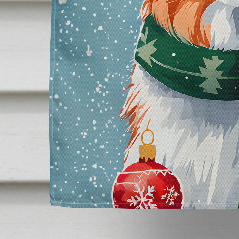 Double Sided Polyester Christmas, 40" H x 28" W