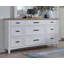 Lit-abri avec 2 tables de chevet et commode avec miroir-651589456-659806535