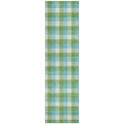 Nahlia Lime Washable Indoor-Outdoor Rug - 