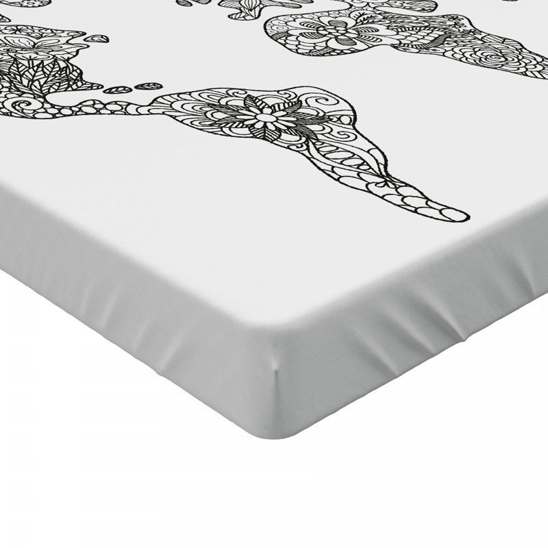 Microfiber Fitted Sheet, Twin Fitted Sheet