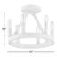 Plafonnier semi-encastré 6 lumières 6 po Sareena-69377360