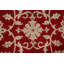 Tapis rouge en laine rouge à motif floral Peshawar Chobi noué à la main 7 x 10
