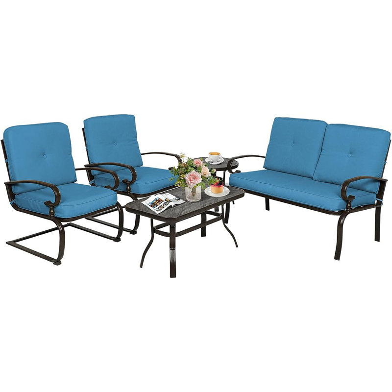 Ensemble de conversation pour patio 5 pièces