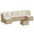 Vidaxl Garden Sofa Set Beige