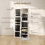 Freestanding MDF, Glass Jewelry Armoire