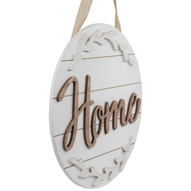 Enseigne murale 15,75 po Home
