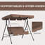 Burgel Porch Swing with Canopy-92491720-92491726-92491715