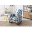 Chaise berçante rembourrée Abigial