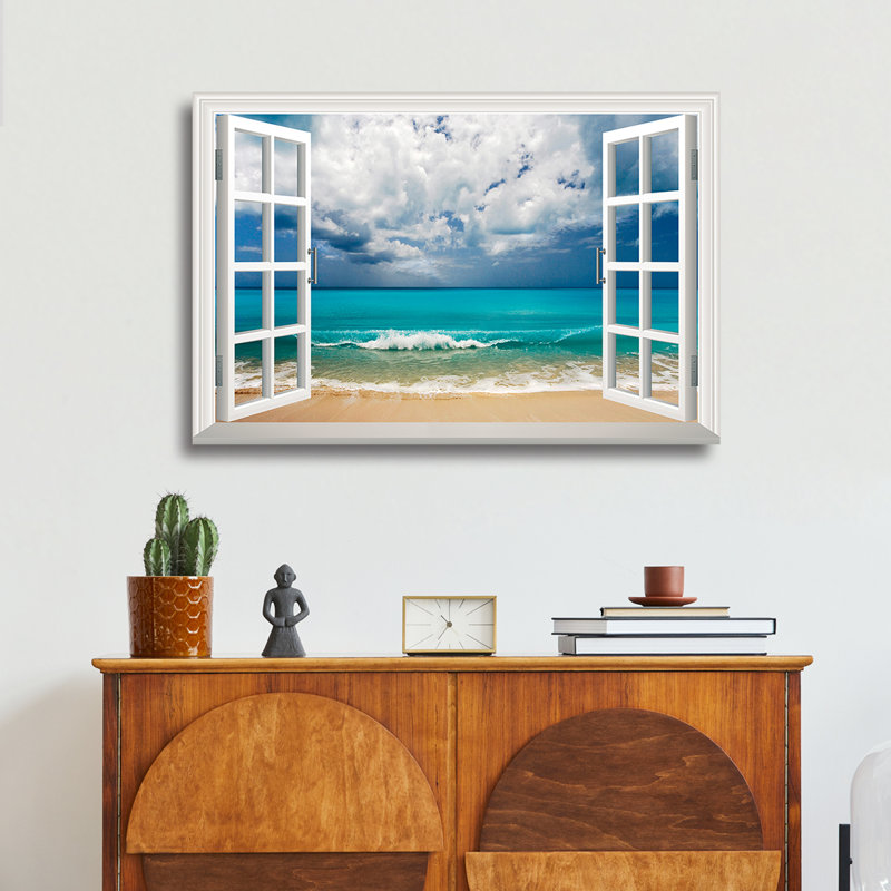 Leeward - Impression sur toile tendue, H 18 po x l 12 po x P 1 po