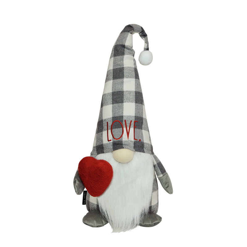 Rae Dunn Christmas Gnome Stuffed Holiday Accent