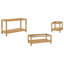 Pine Isle 3 Piece Coffee Table Set-61424513