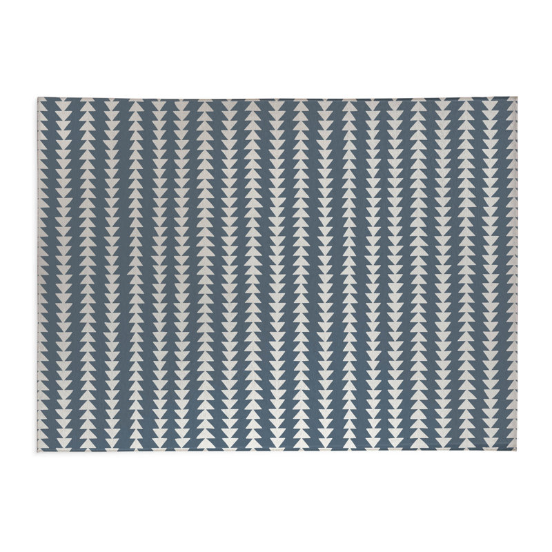 Tapis de cuisine Tribal Arrows, Bleu, Rectangle 4pi x 6 pi